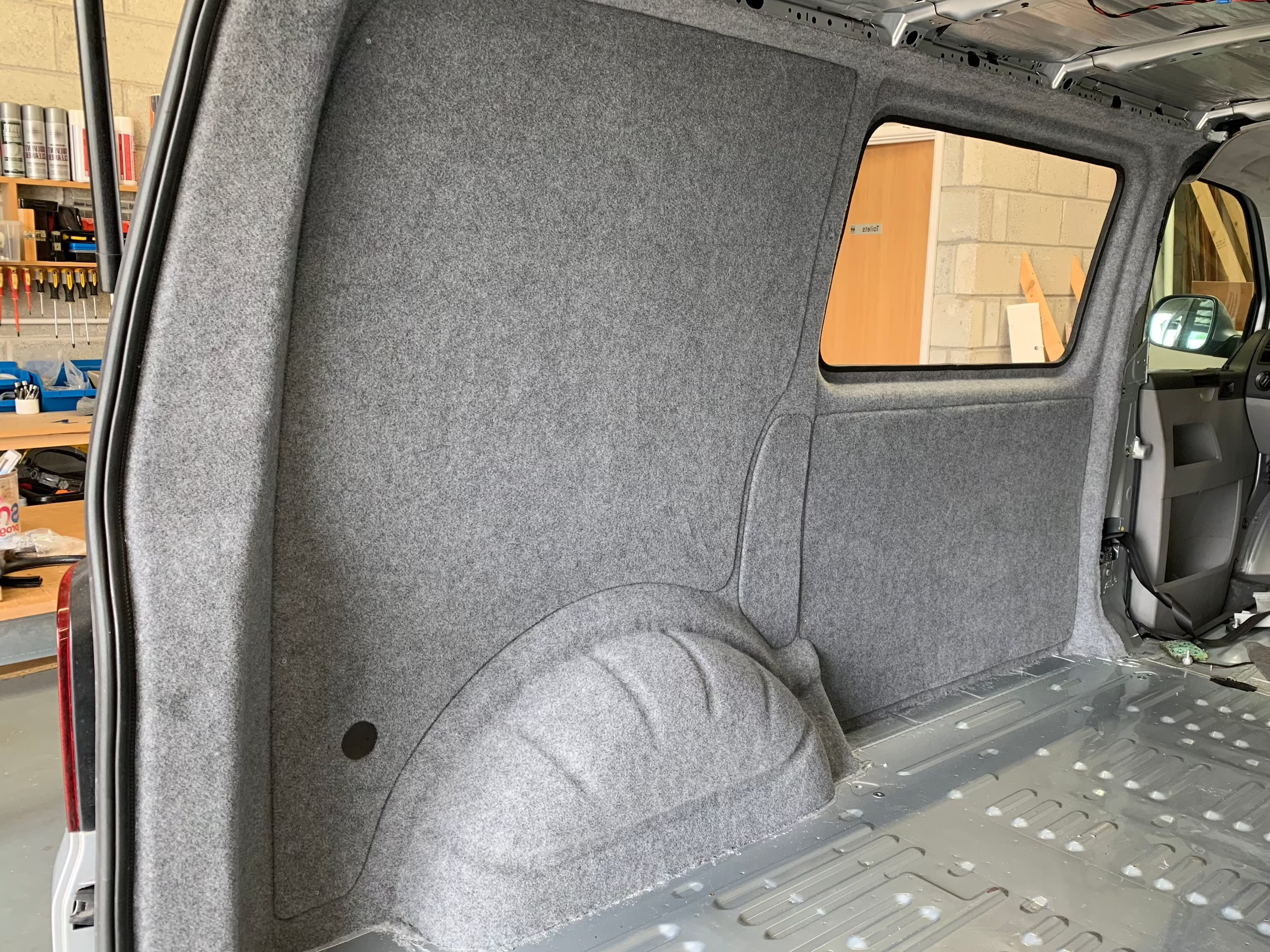 Carpet & Adhesive for Campervan Lining