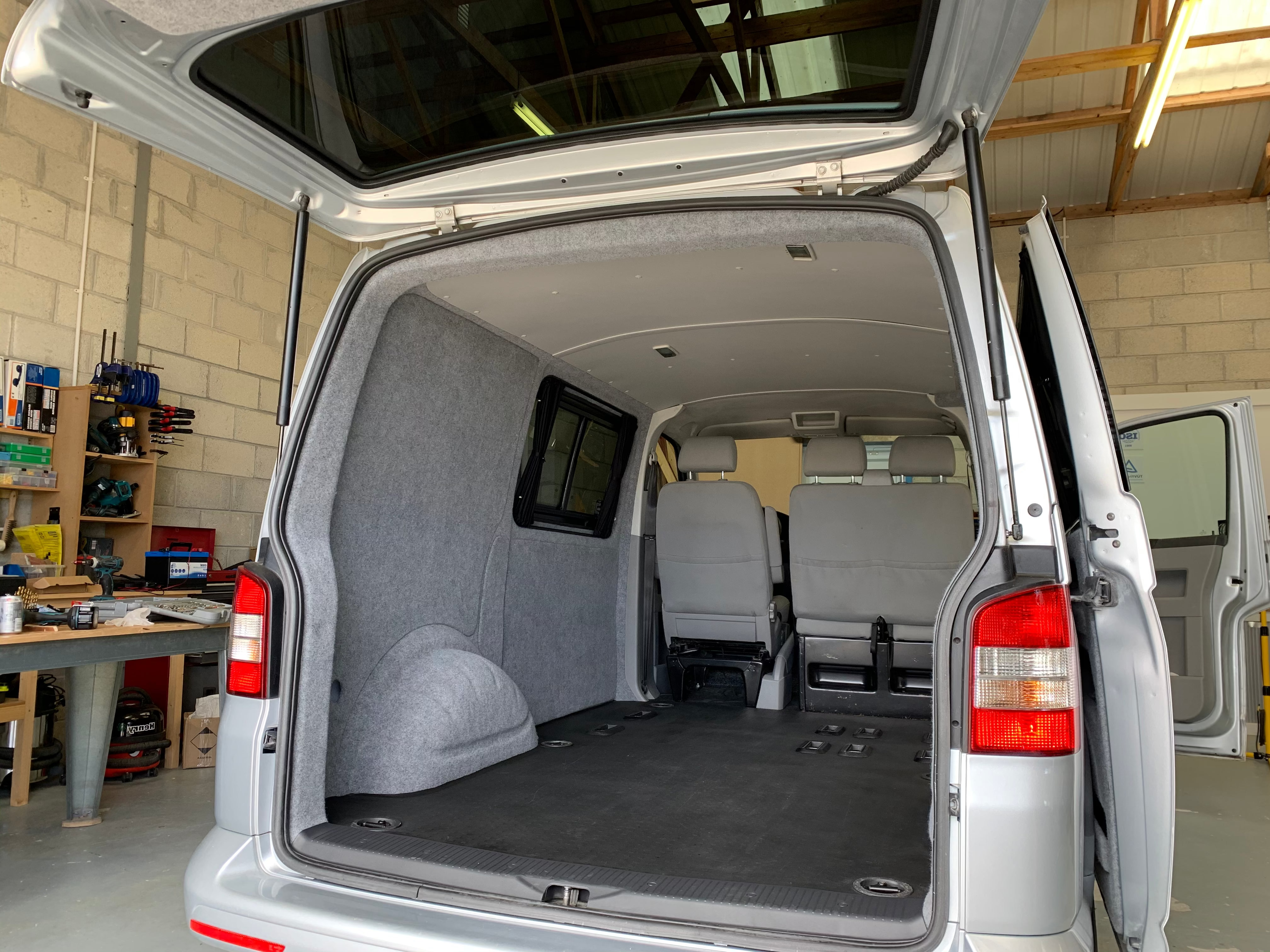 Carpet, Soundproofing Insulation & Adhesive for Campervan Lining