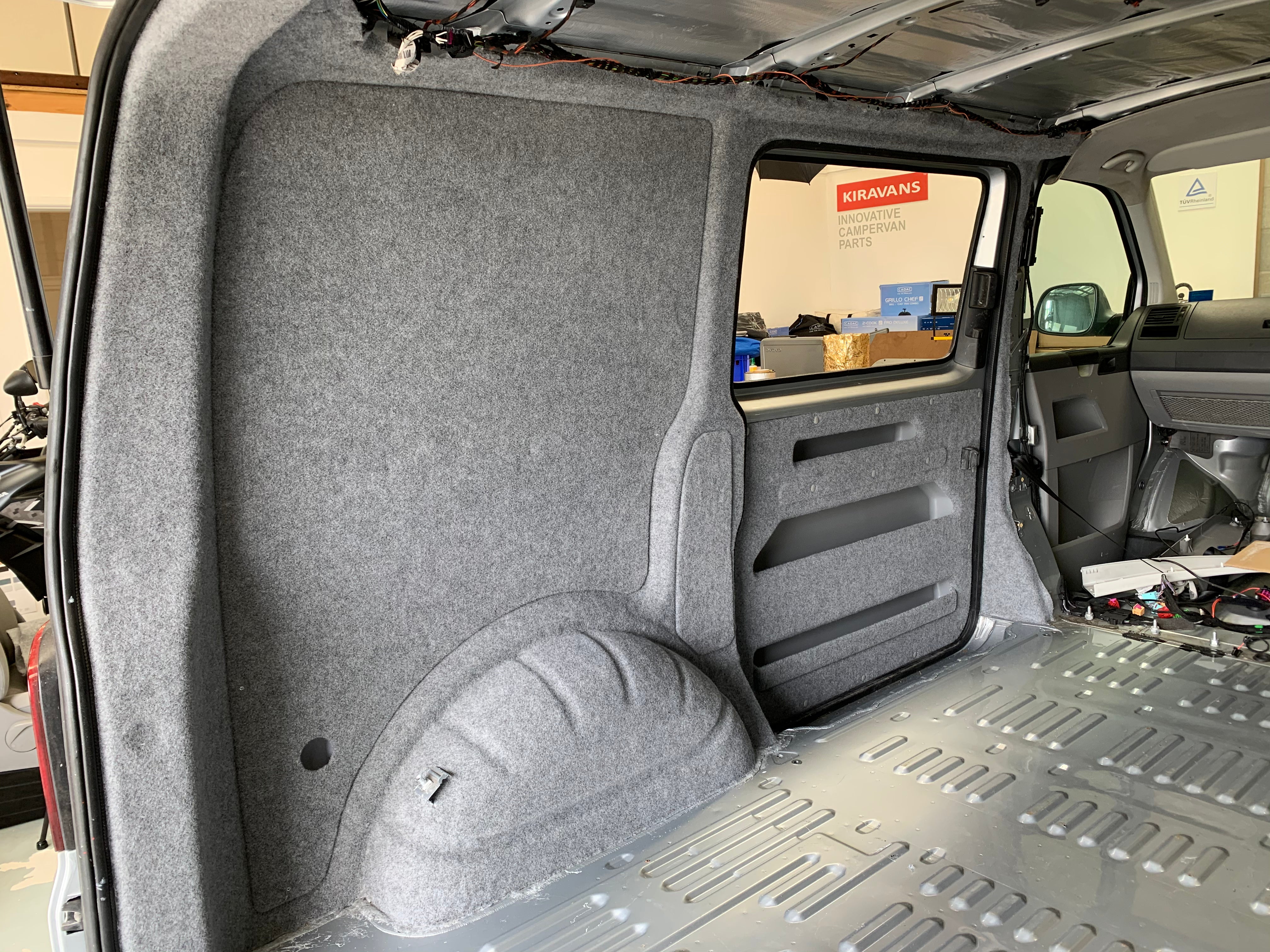 Carpet & Insulation Campervan Lining Kit — STANDARD Bundle
