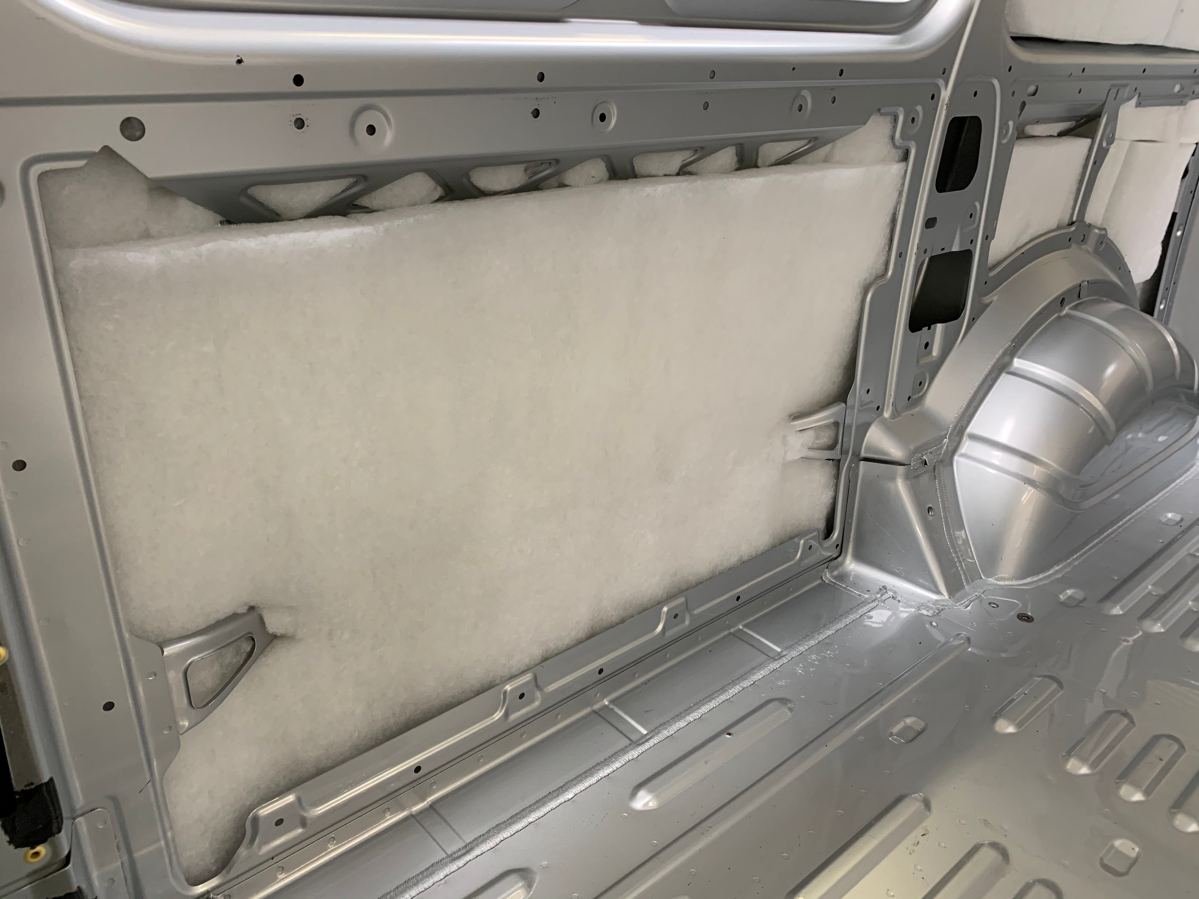 Thermal Fill 35mm Loose-weave Lightweight Polyester Campervan Insulation - 10 Metres