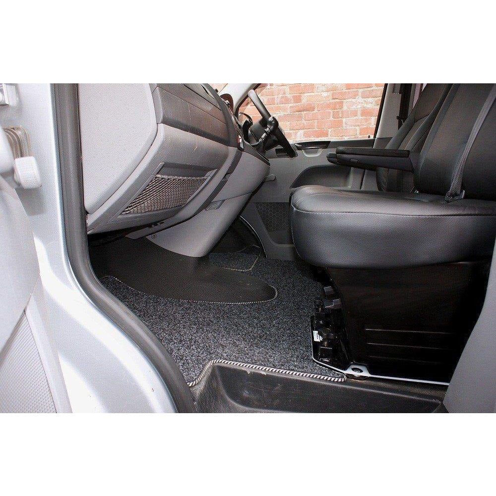 Cab Mat for Kiravans Double Swivel - VW T5 to T6 (Right Hand Drive - UK/Ireland)