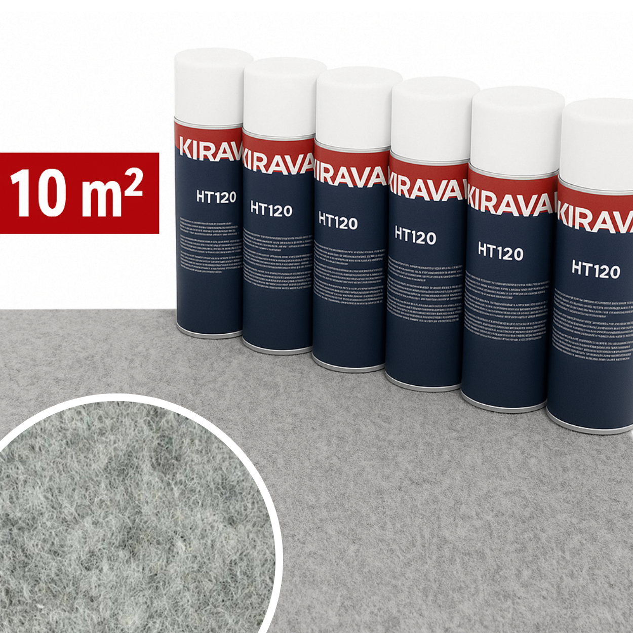 Carpet & Adhesive for Campervan Lining