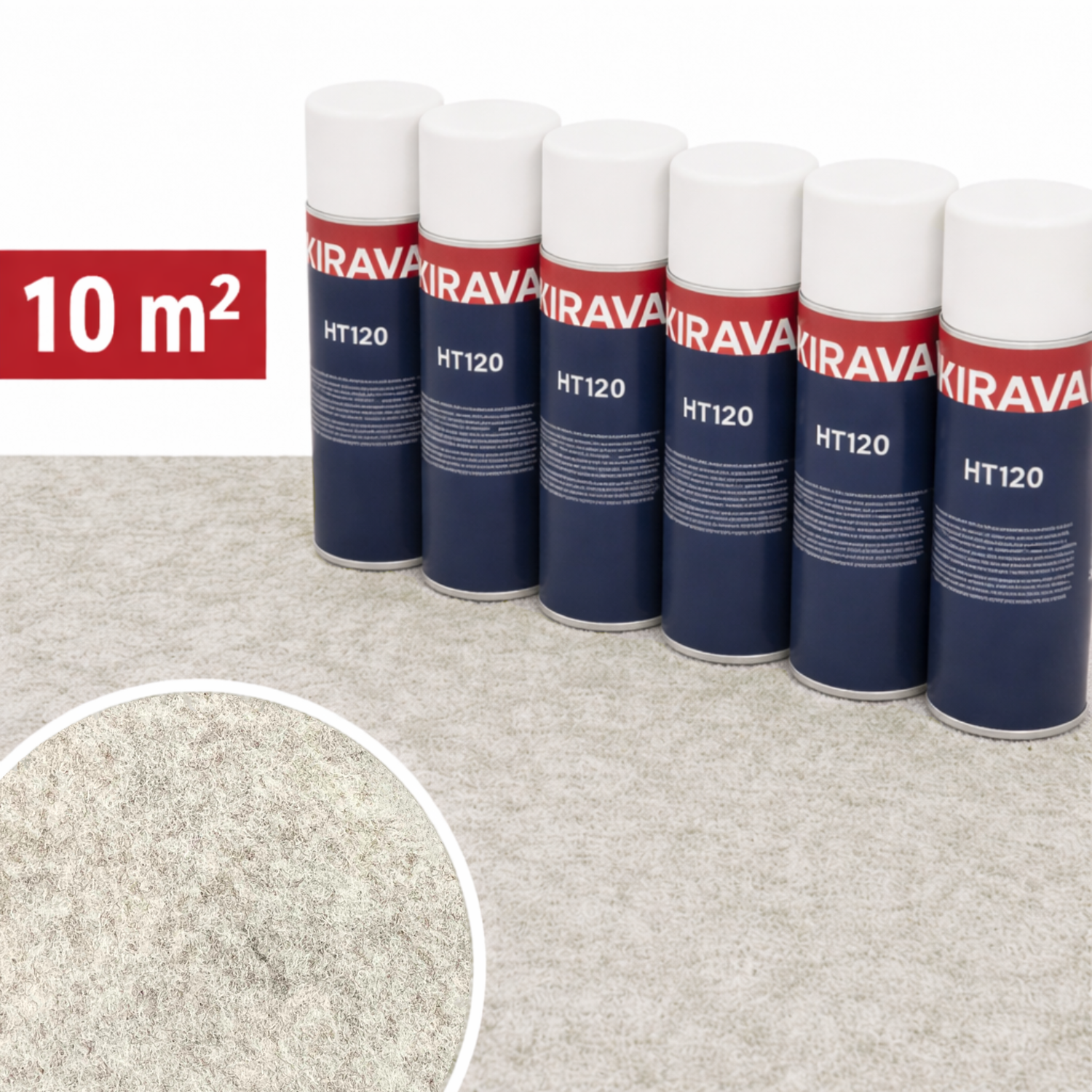 Carpet & Adhesive for Campervan Lining