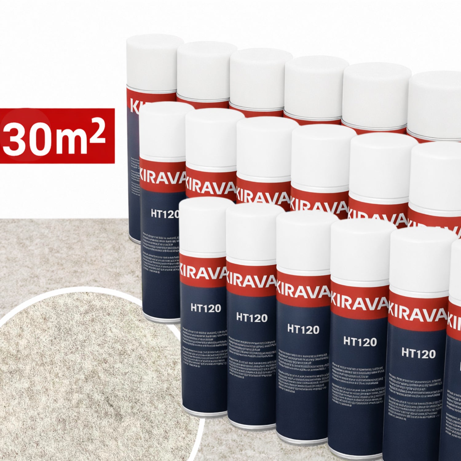 Carpet & Adhesive for Campervan Lining