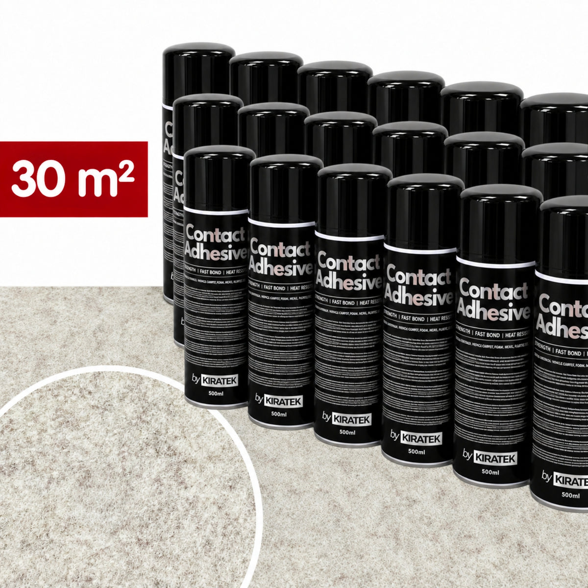 Carpet & Adhesive for Campervan Lining