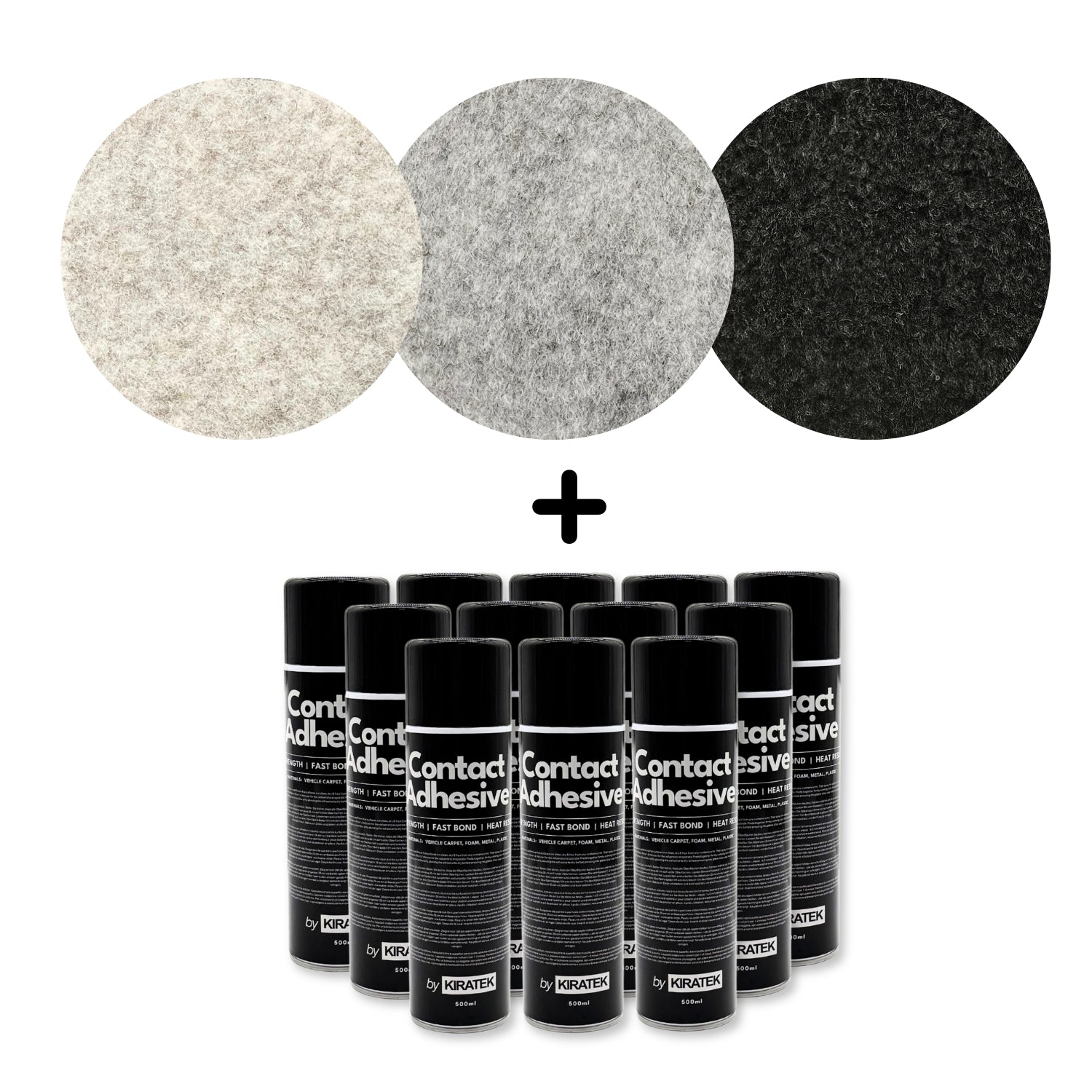 Carpet & Adhesive for Campervan Lining