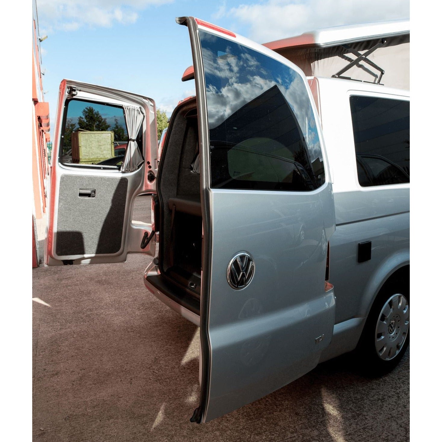 Barn Door Windows + Fitting Kit for VW Transporter T5 to T6.1 (2003-2024)