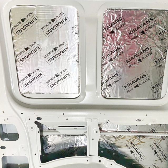 Carpet, Soundproofing Insulation & Adhesive for Campervan Lining