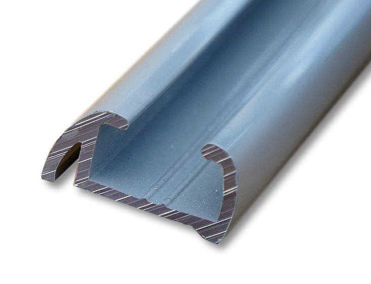 Universal Blackout Curtain Kit – 110cm Straight Grey Rail (Available in 5 drops)