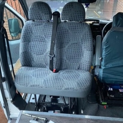Kiravans Ford Transit 3rd Gen (2006-2013) Double Passenger Seat Swivel (Right Hand Drive) Designed by Kiravans