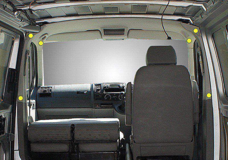 VW T5 / T6 Cab Curtain Kit
