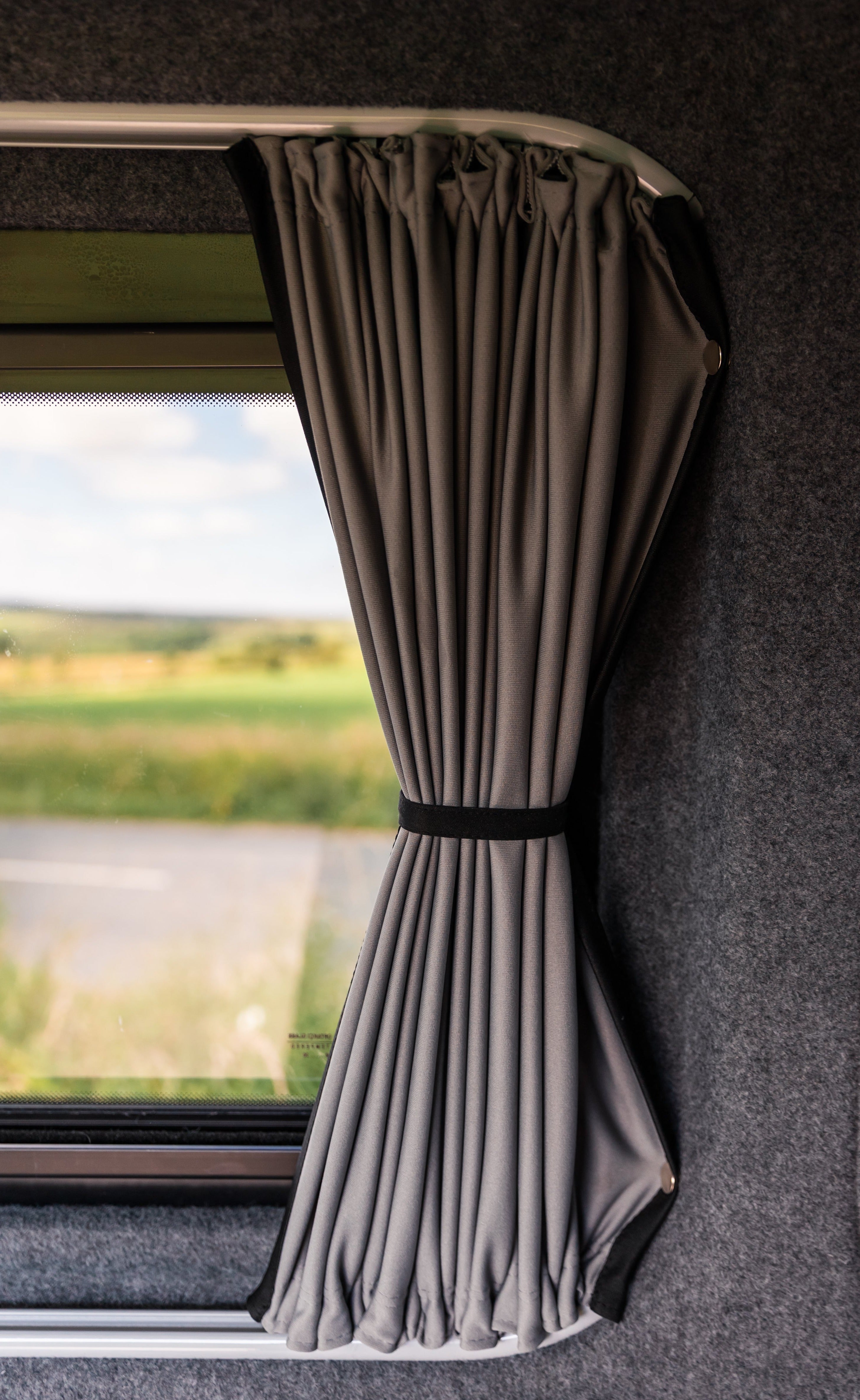 Ford Transit Custom 1st Gen V362 (2013-2023) Premium Blackout Curtain Kit - Right Back