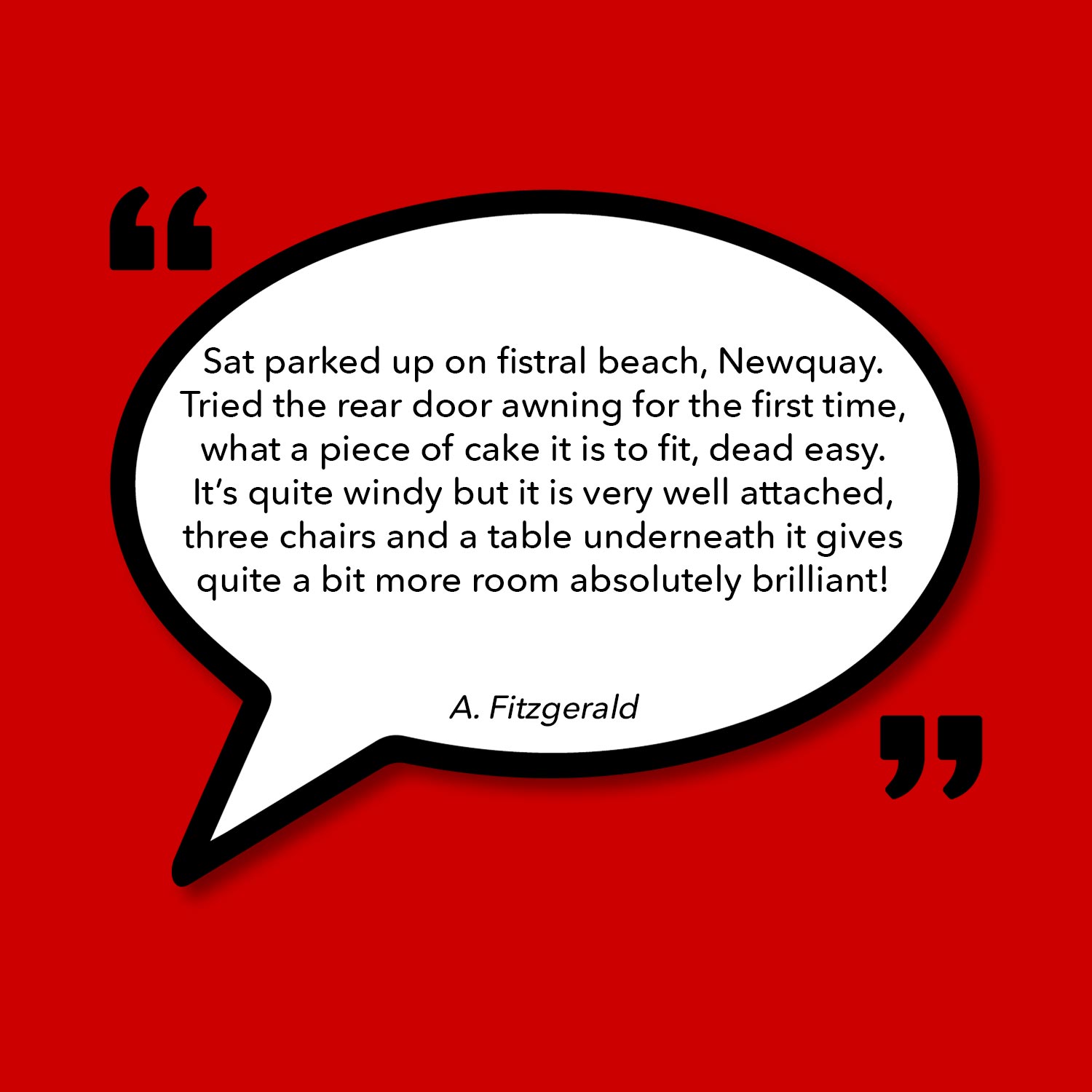 Kiravans Barn Door Campervan Awning for VW Transporter T4 (with Spoiler)