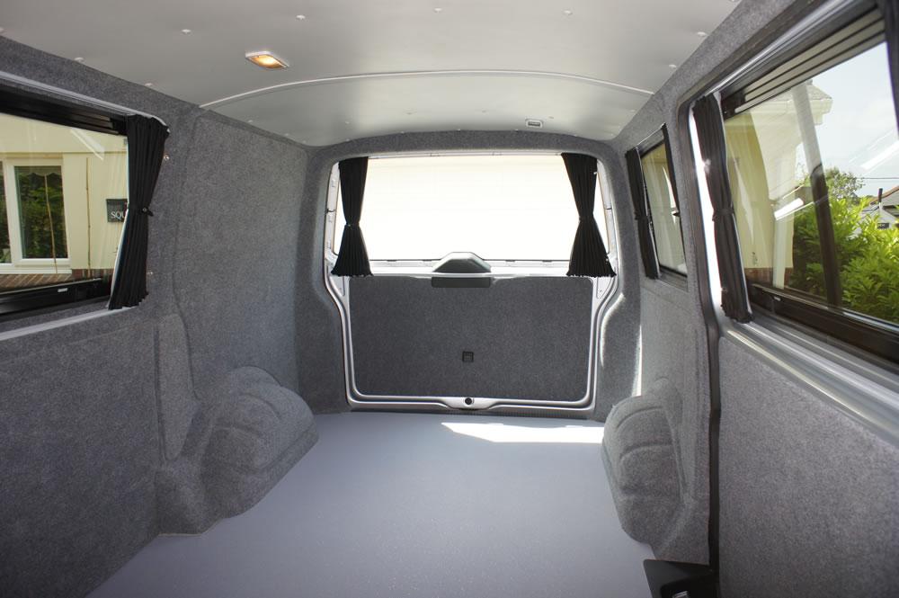VW T5/T6 Curtain Kit - Right Centre Sliding Door (Blackout)