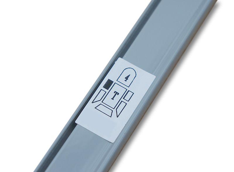 VW T5/T6 Curtain Kit - Right Centre not a Door (Grey)