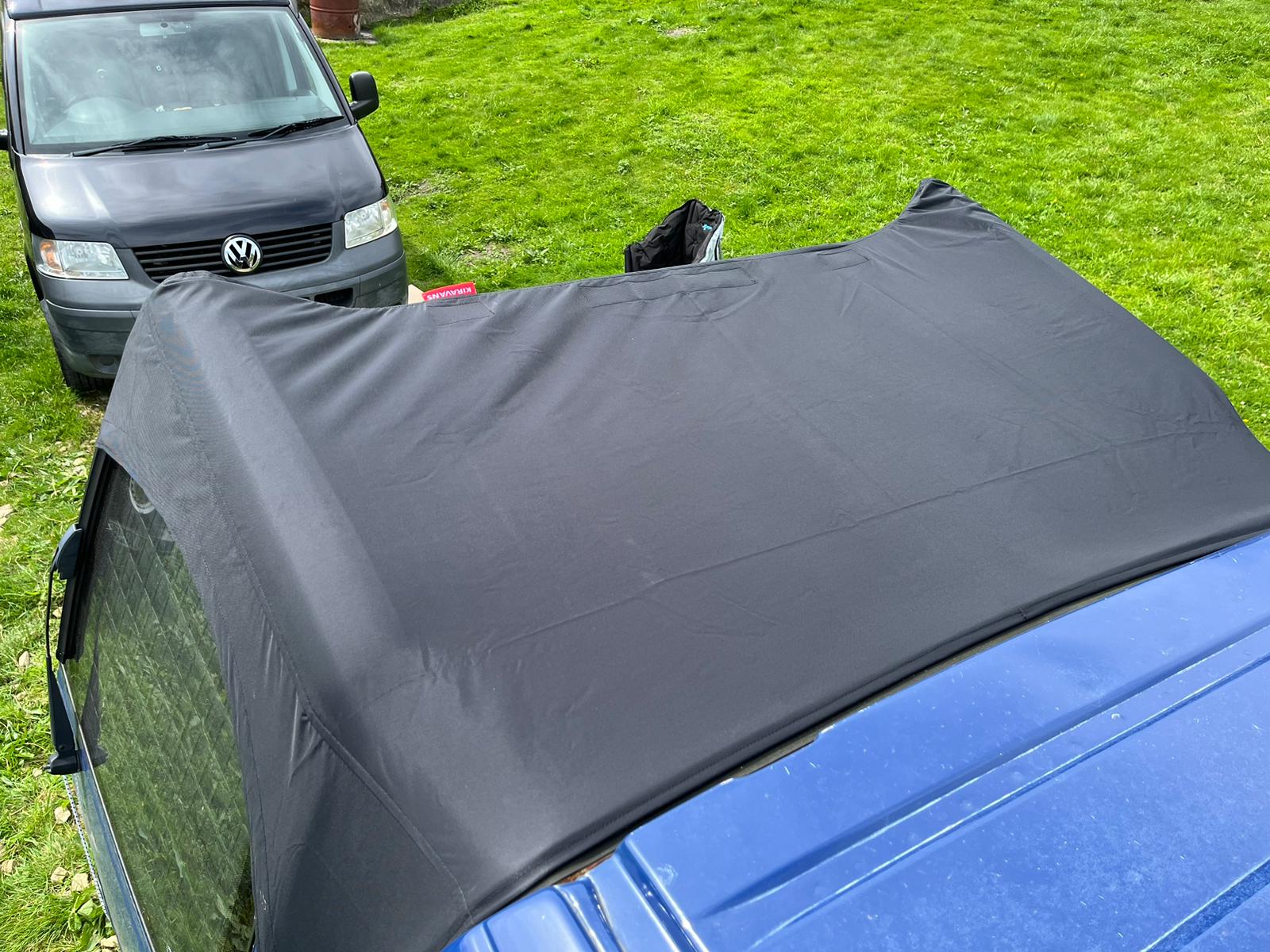 Kiravans Barn Door Campervan Awning for VW Transporter T4 (with Spoiler)