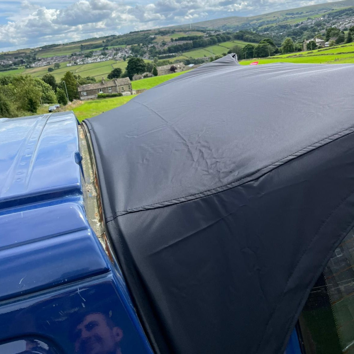 Kiravans Barn Door Campervan Awning for VW Transporter T4 (with Spoiler)