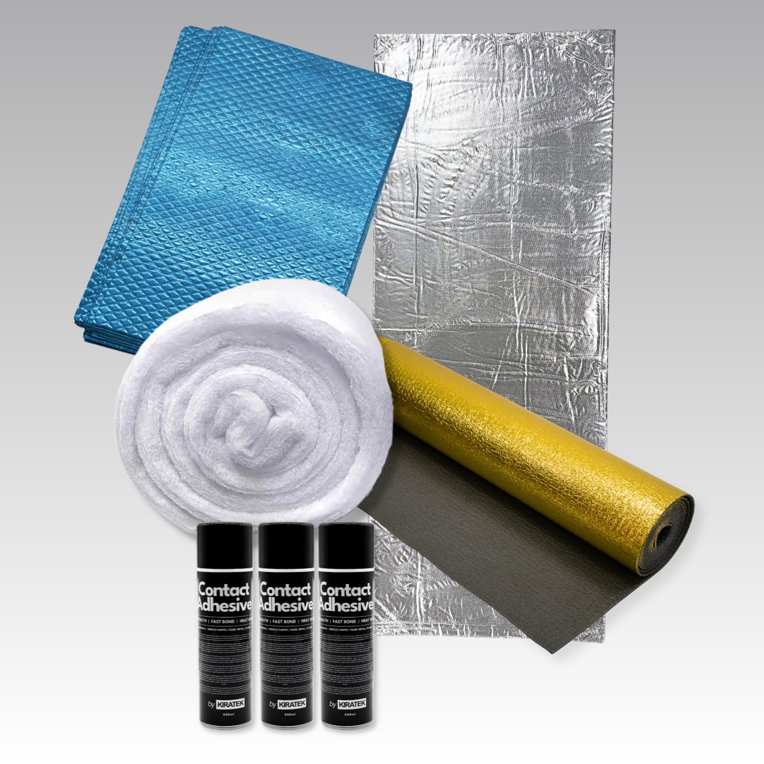 Van Insulation Kit – Sound Deadening, Thermal Foam, Thermal Fill & Underfloor for Ultimate Warmth
