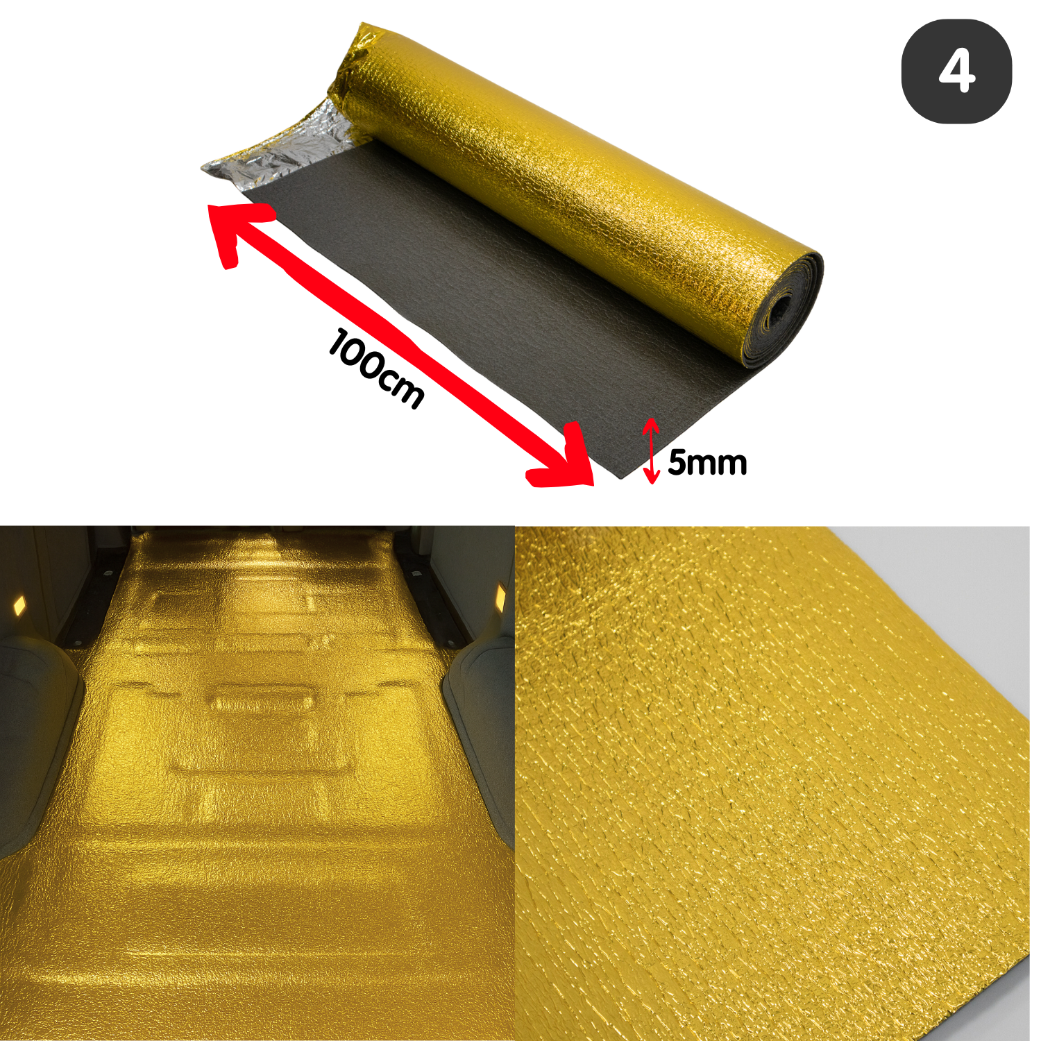 Van Insulation Kit – Sound Deadening, Thermal Foam, Thermal Fill & Underfloor for Ultimate Warmth