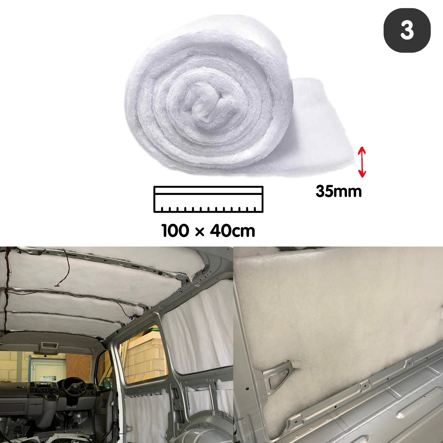 Van Insulation Kit – Sound Deadening, Thermal Foam, Thermal Fill & Underfloor for Ultimate Warmth