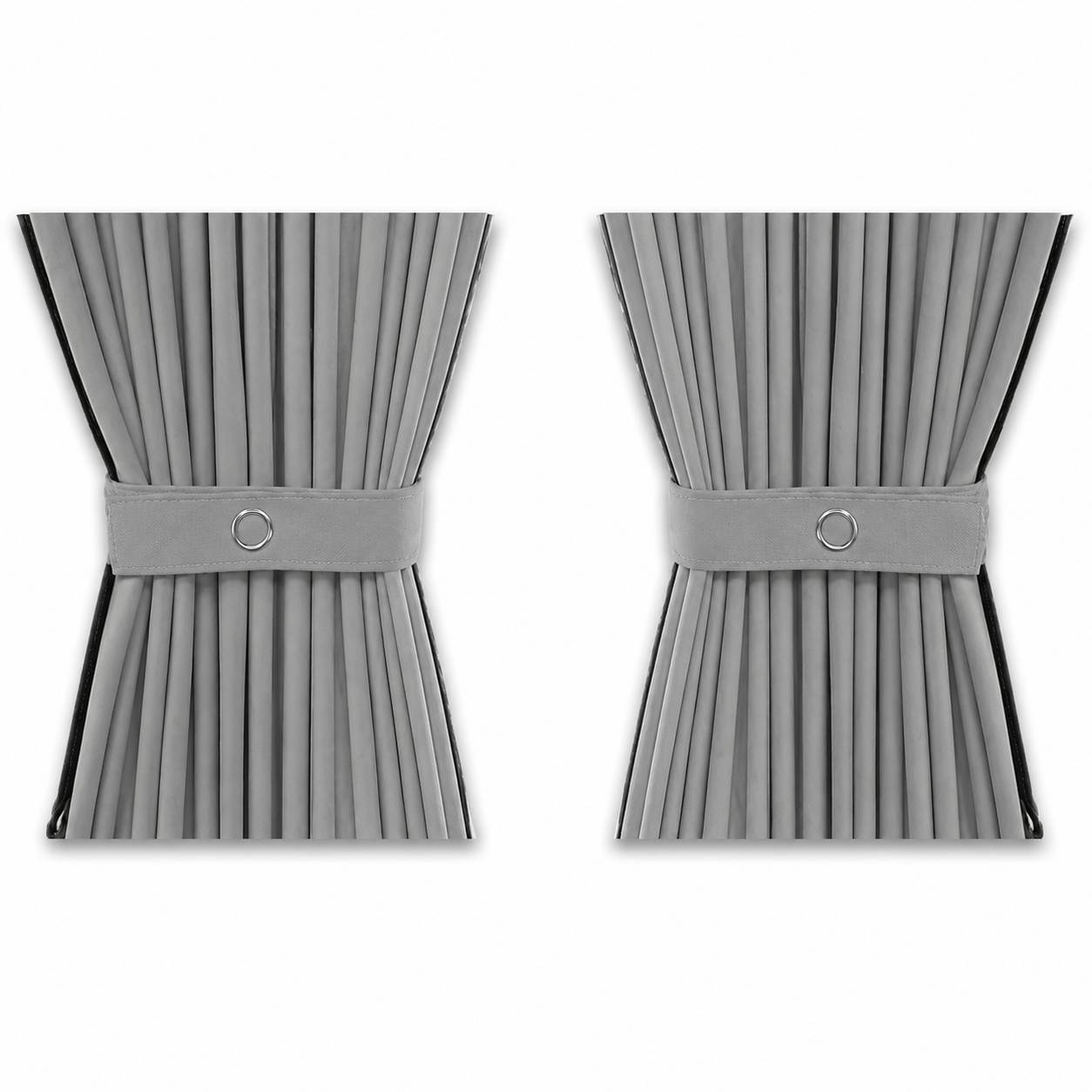 Tailgate Window Curtain Kit - Premium Blackout - Opel Vivaro (2014-2018), Renault Trafic (2014 - Present) & Other X82 Vans