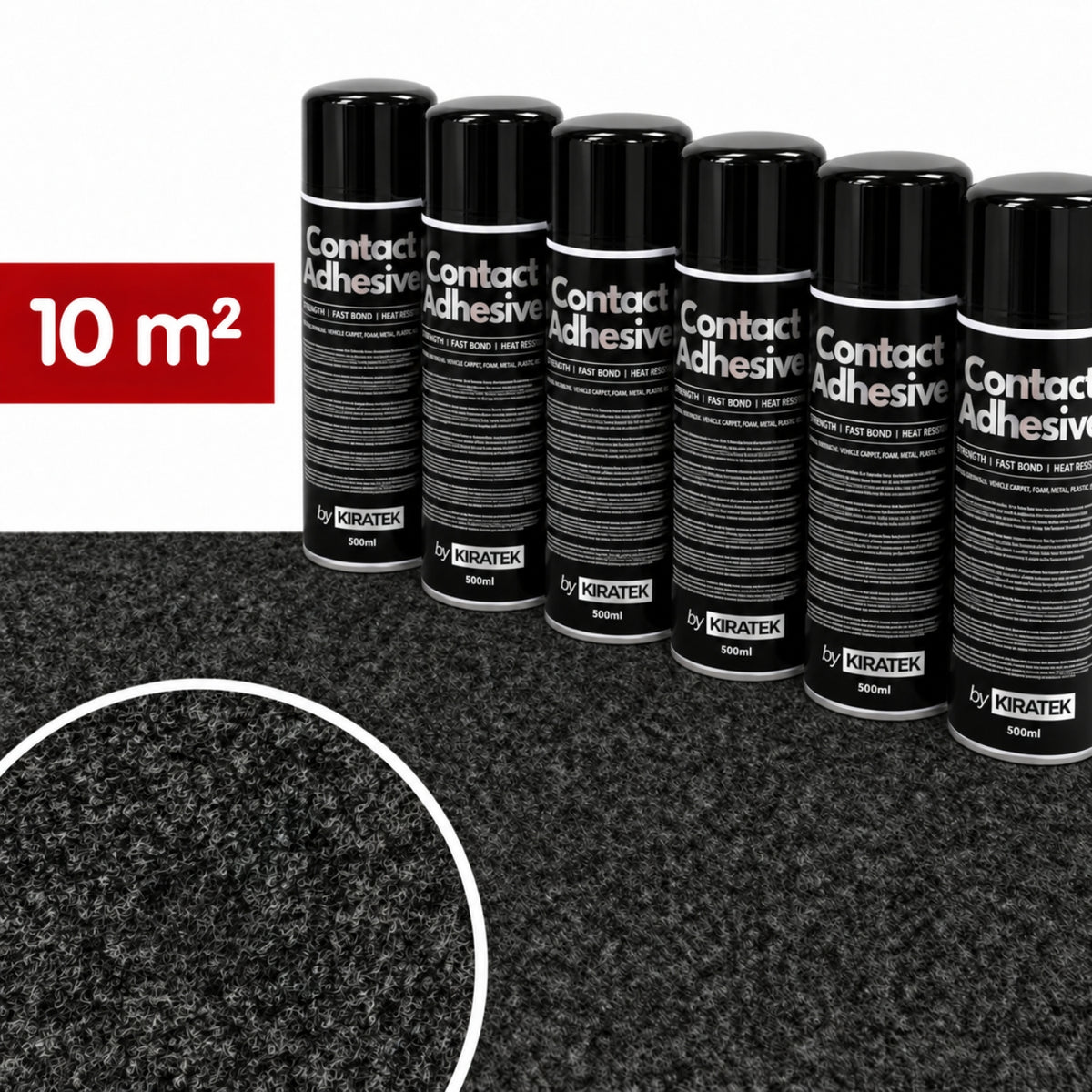 Carpet & Adhesive for Campervan Lining