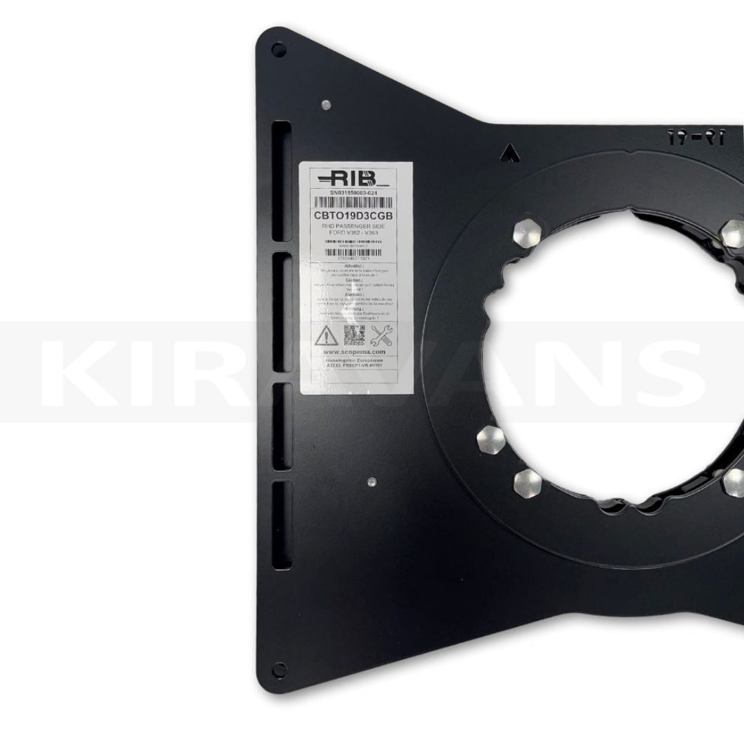 Ford Transit Mk 8 V363 (2014 - present) RIB V3 Single Seat Swivel - PASSENGER (Right Hand Drive - UK/Ireland)