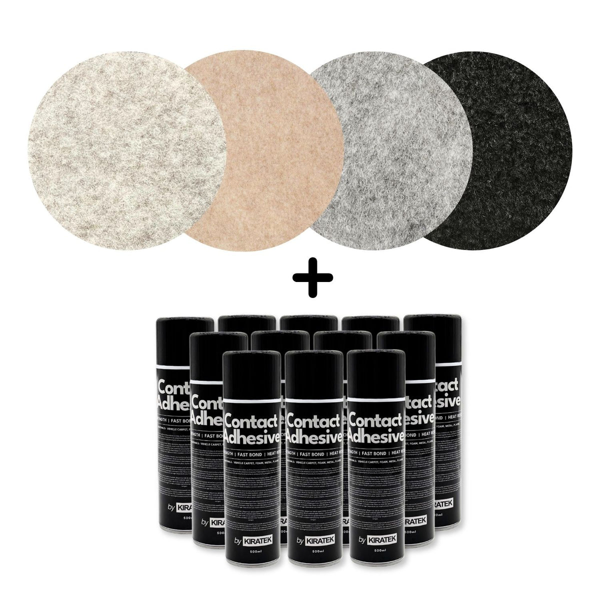 Carpet & Adhesive for Campervan Lining