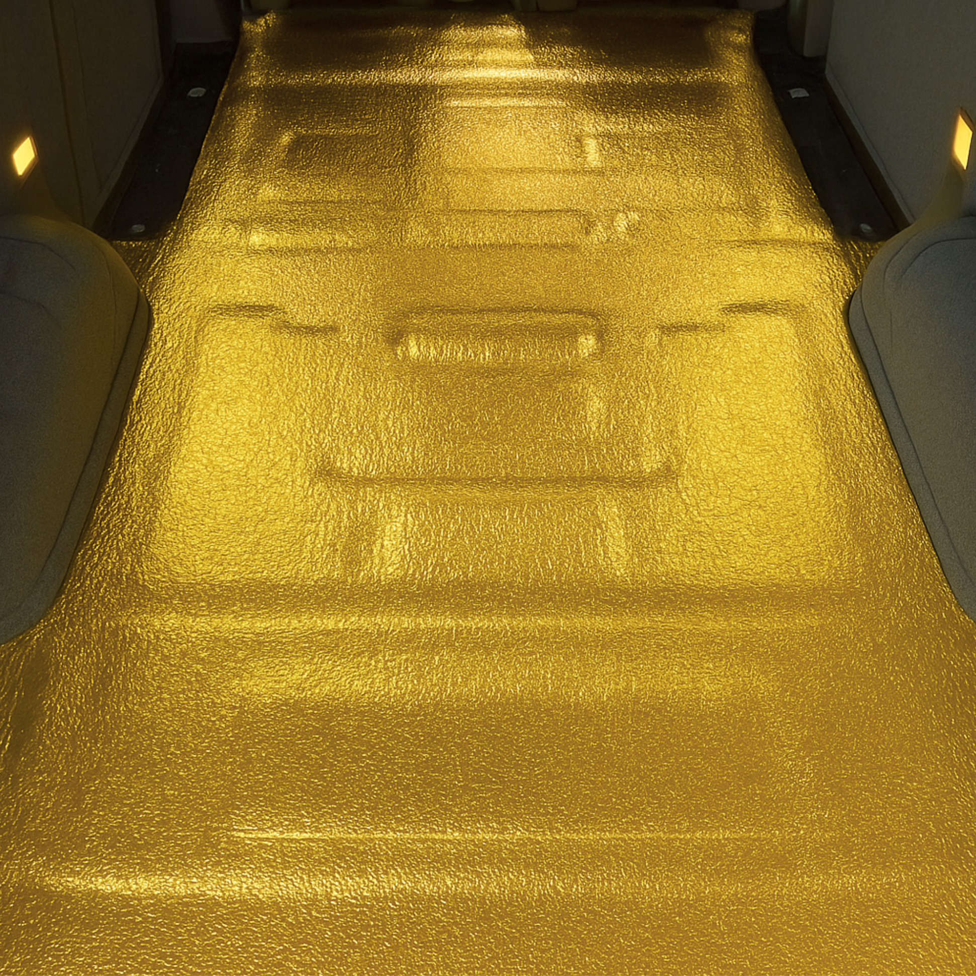 5mm Premium Gold Underfloor Insulation Roll + High Temperature Spray Adhesive