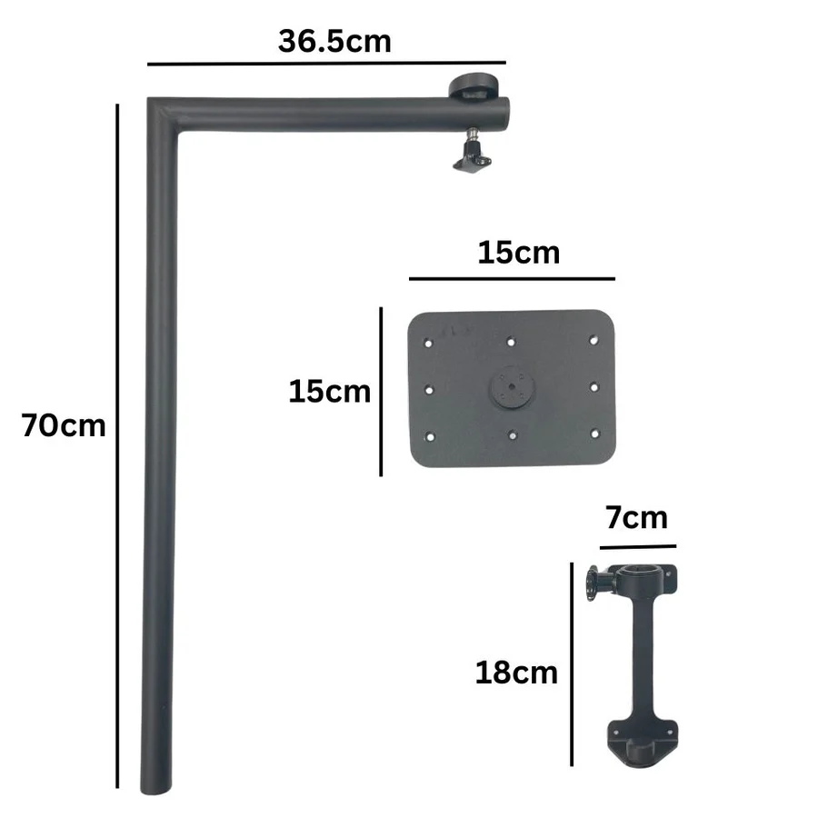 Kiravans Pro 360 Table Leg - Black Edition