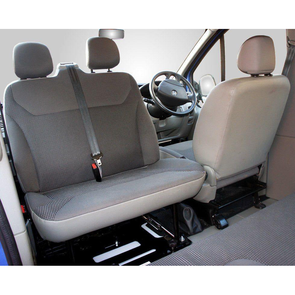 Nissan Primastar X83 (2001-2014) Kiravans Double Passenger Seat Swivel (Right Hand Drive)