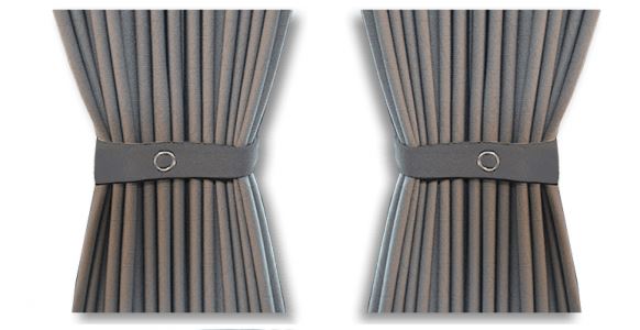 VW T5/T6 Curtain Kit - Right Centre not a Door (Grey)